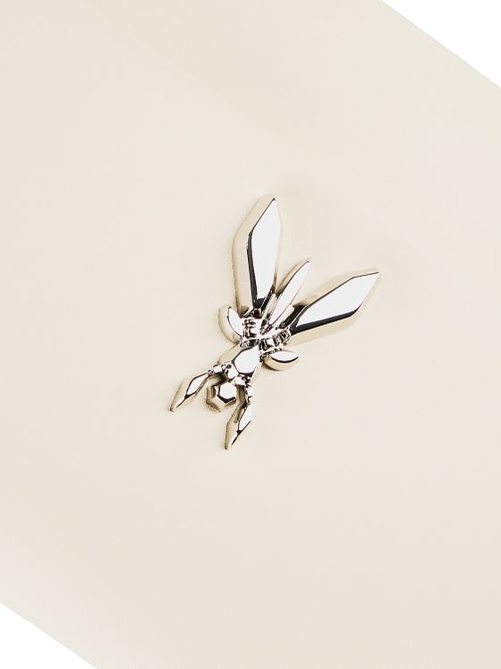 Patrizia Pepe Fly Spojková taška Kůže 27.5 cm