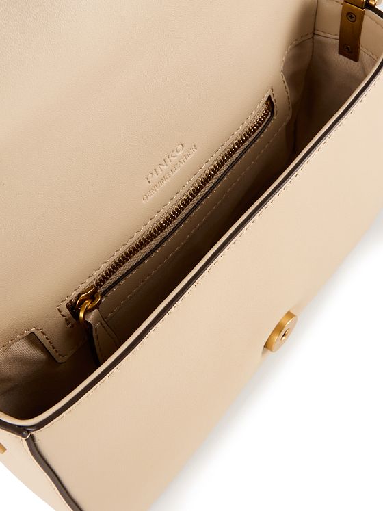 PINKO Love One Skuldertaske Læder 22 cm