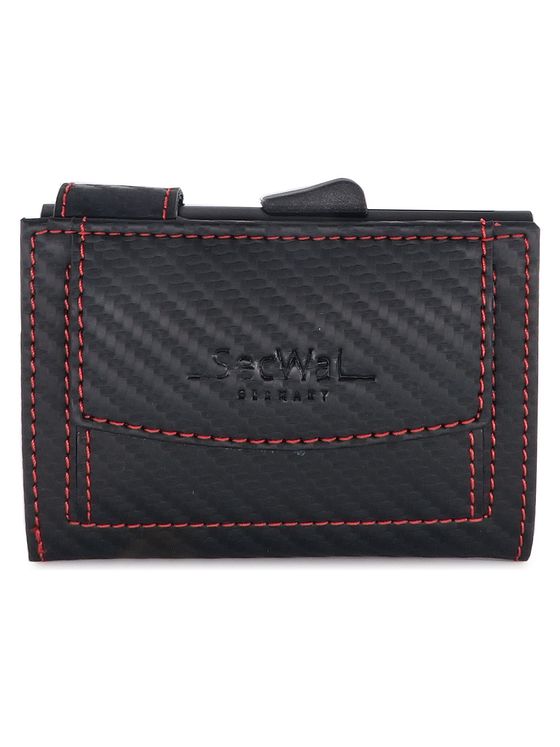 SecWal Pouzdro na karty RFID kožené 9 cm