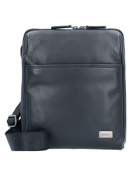 Bric's Torino skuldertaske i læder 22 cm