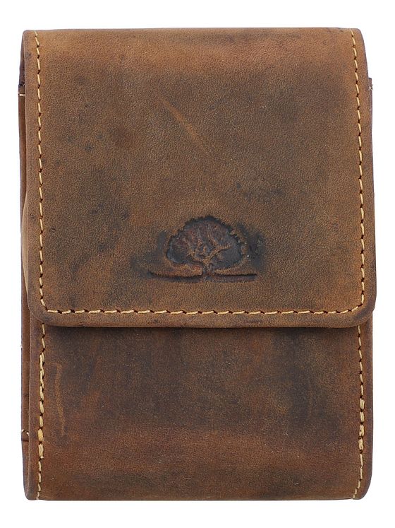Greenburry Vintage cigaretetui i læder 7,5 cm