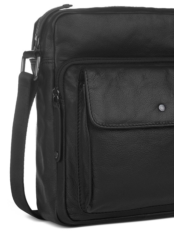 bugatti Black Magic Skuldertaske Læder 22 cm