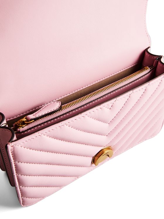 PINKO Love One Skuldertaske Læder 21 cm