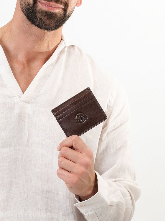 Farmhood Memphis Kreditkortetui RFID-beskyttelse Læder 10 cm