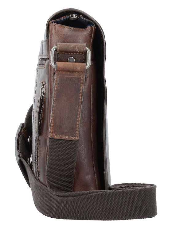 Leonhard Heyden Roma Messenger læder 31 cm rum til bærbar computer Leonhard Heyden Roma Messenger læder 31 cm rum til bærbar computer