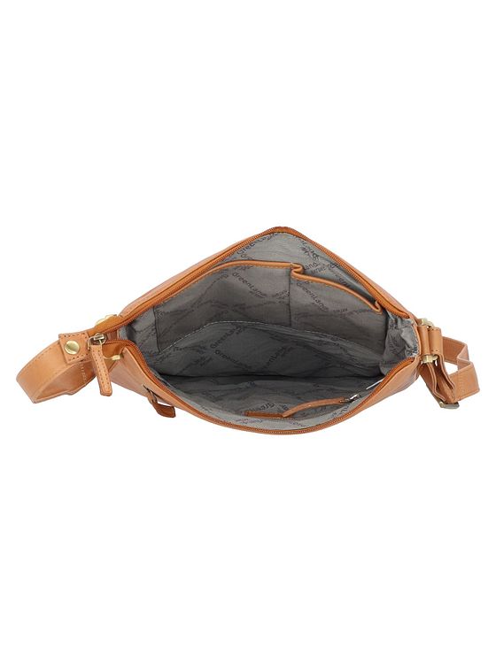 Greenland Nature Nature-skuldertaske i læder 28 cm