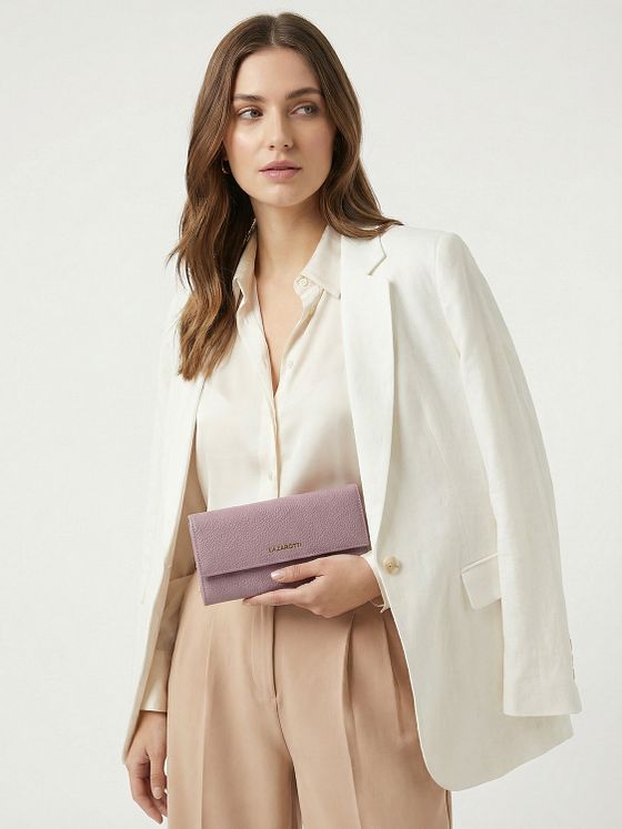 Lazarotti Bologna Leather Peněženka Kůže 19 cm