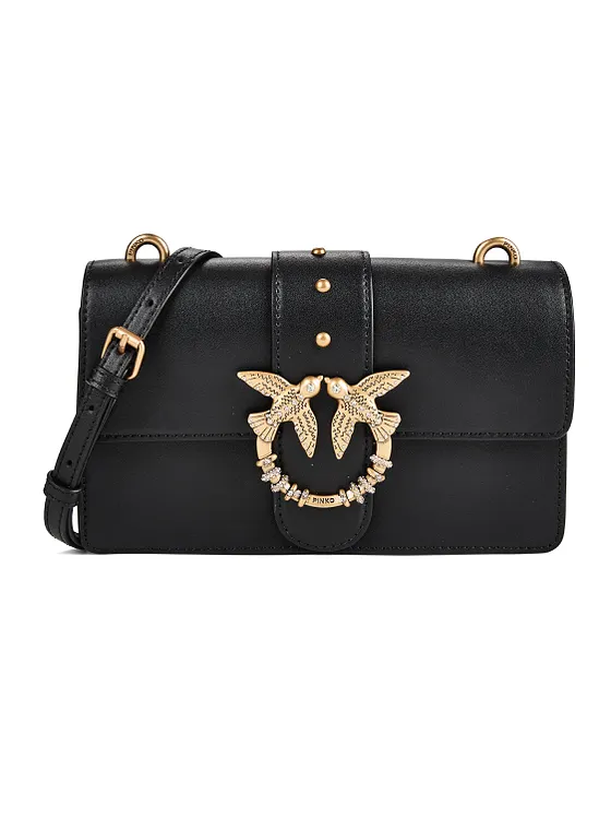 PINKO Love One Crossbody-laukku Nahka 21 cm