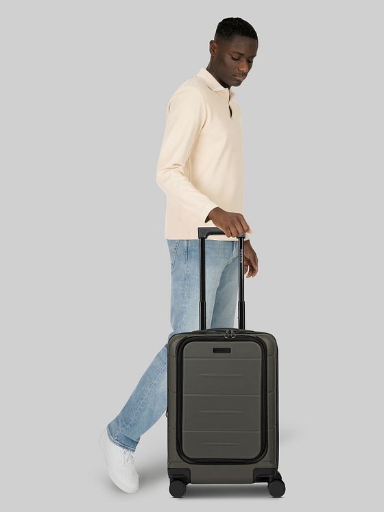 Police London 4 hjul Kabinetrolley 55 cm Laptoprum med strækfold