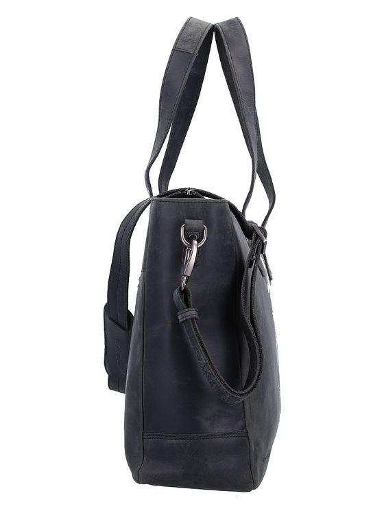 Plevier Shopper taske læder 41 cm laptop-rum