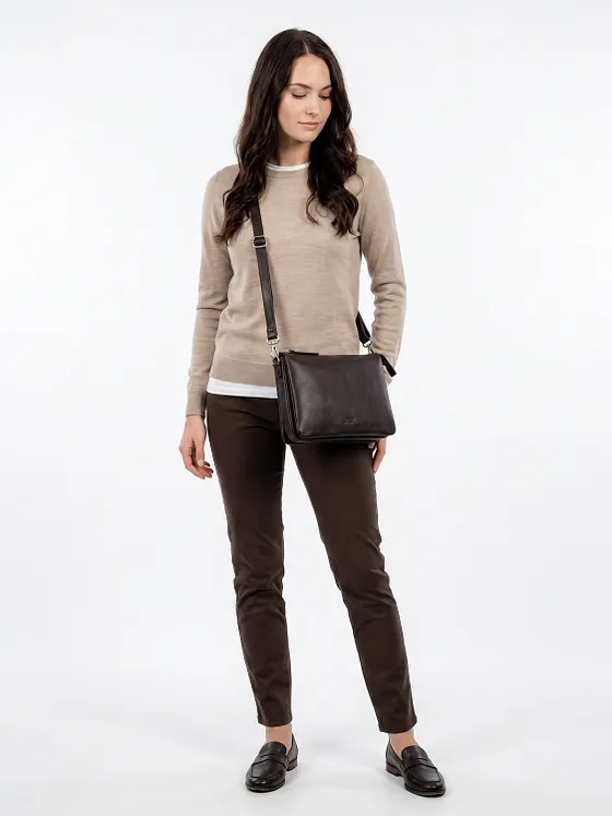 Jost Lysa Crossbody-laukku Nahka 26 cm Jost Lysa Crossbody-laukku Nahka 26 cm