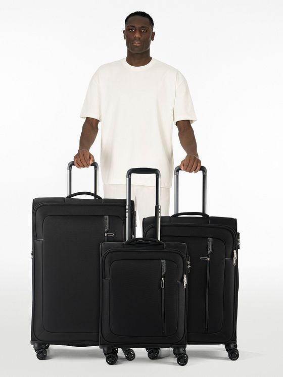 American Tourister Nitestream 4 hjul Kuffert 3-delt med strækfold