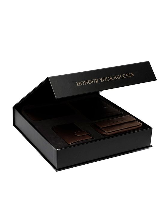 The Chesterfield Brand Kreditkortholder 4-delt gavesæt i læder 7 cm The Chesterfield Brand Kreditkortholder 4-delt gavesæt i læder 7 cm