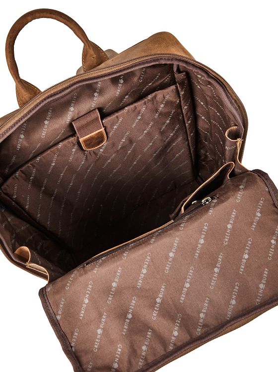 Greenburry Vintage Forretningsrygsæk Læder 36.5 cm Laptoprum