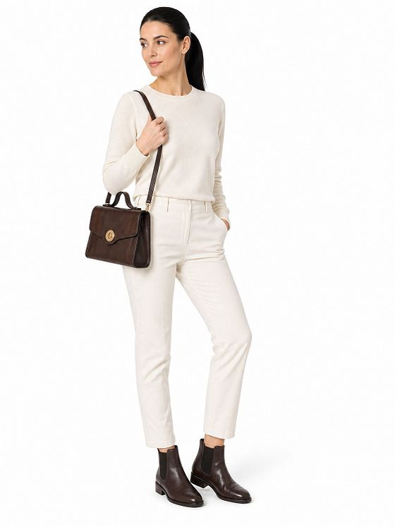 The Bridge Irene Bolso Piel natural 24 cm The Bridge Irene Bolso Piel natural 24 cm