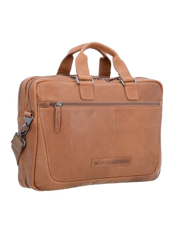 The Chesterfield Brand Wax Pull Up Aktovka Kůže 40 cm Kapsa na notebook