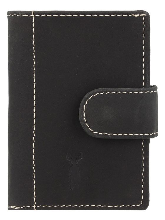 Jack Kinsky Baltimore Kreditkortetui RFID-beskyttelse Læder 11 cm