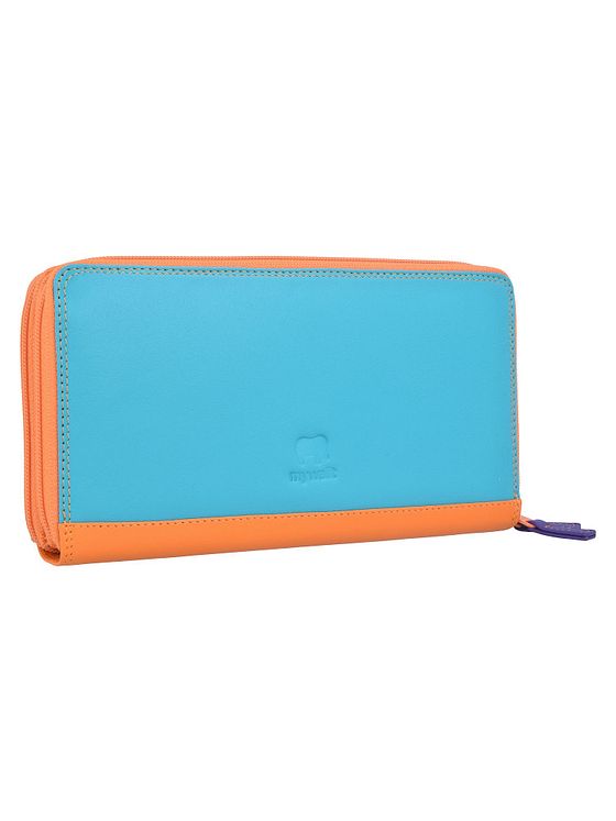 Mywalit Medium Tri-fold pung i læder 14 cm