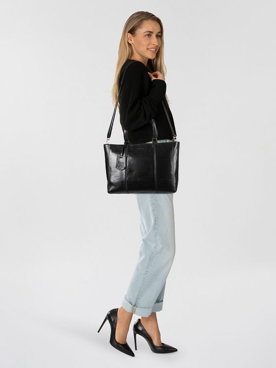 Burkely Fine Florence Shopper-taske Læder 36 cm Laptoprum