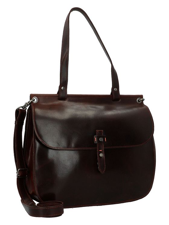 Harold's Aberdeen skuldertaske i læder 36 cm