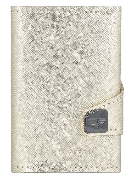 Tru Virtu Click & Slide kreditkortholder pung RFID læder 6,5 cm