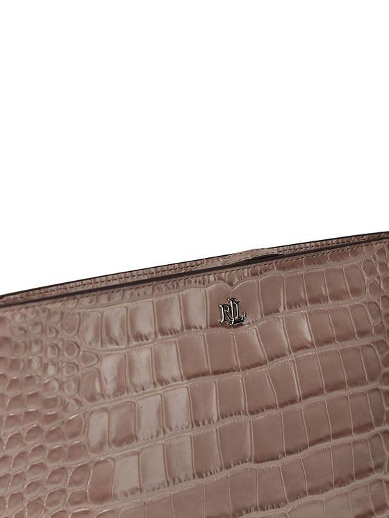 Lauren Ralph Lauren Top Clutch taske Læder 28 cm