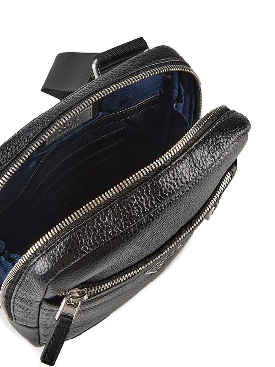Guess Monaco Mini Bag skuldertaske Læder 18 cm