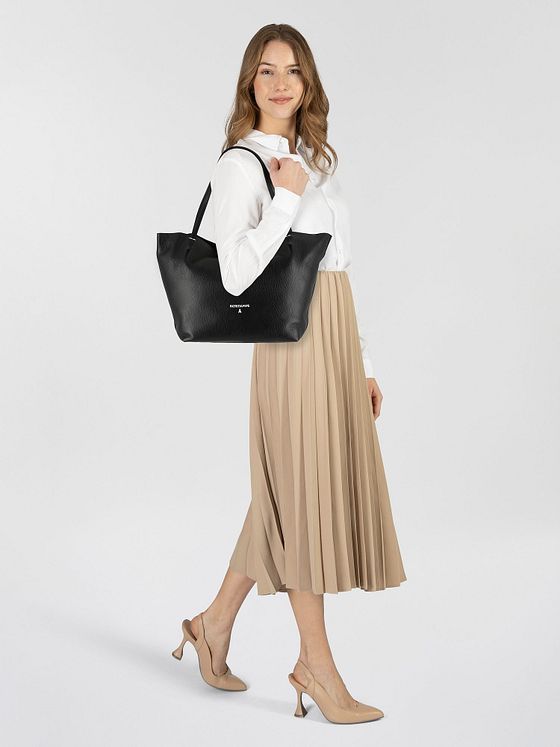 Patrizia Pepe Shopper Tasche Leder 30 cm Patrizia Pepe Shopper Tasche Leder 30 cm
