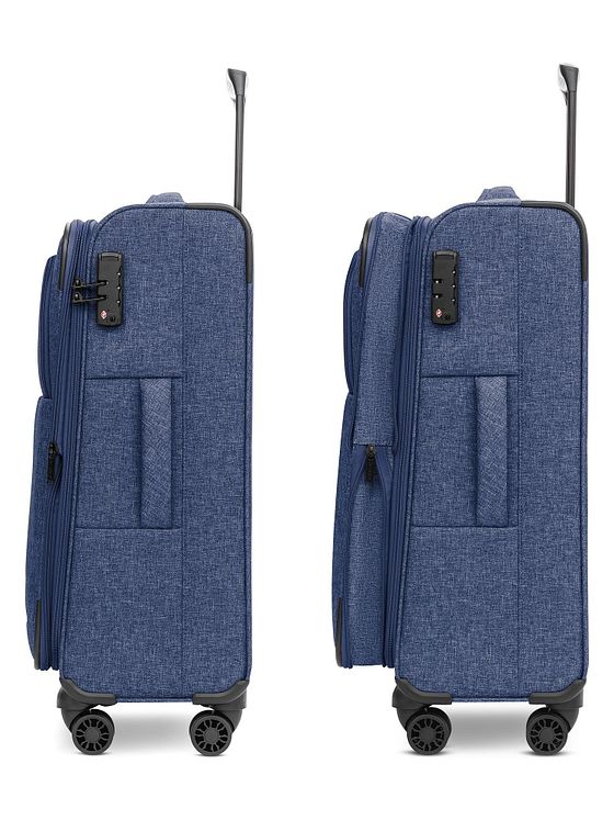 Redolz Essentials 12 MEDIUM 4-hjulet trolley 67 cm med ekspansionsfold Redolz Essentials 12 MEDIUM 4-hjulet trolley 67 cm med ekspansionsfold