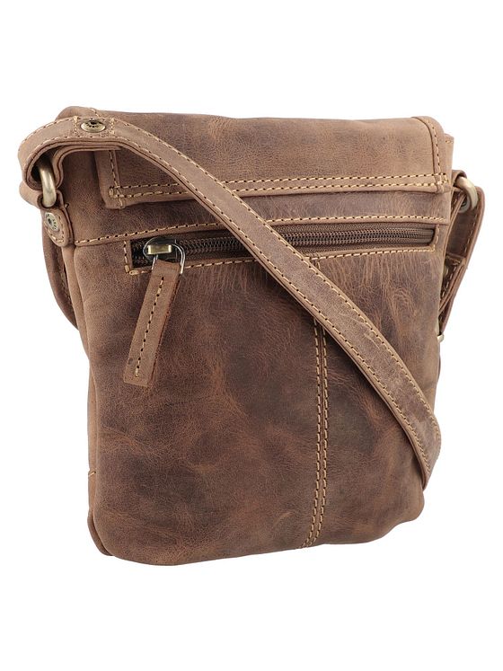 Greenburry Vintage skuldertaske II i læder 17 cm Greenburry Vintage skuldertaske II i læder 17 cm