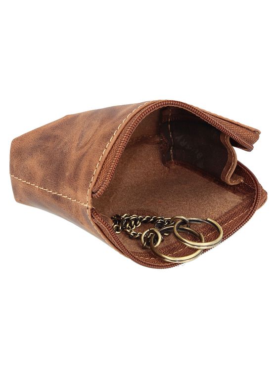 Greenburry Vintage nøgleetui i læder 11 cm