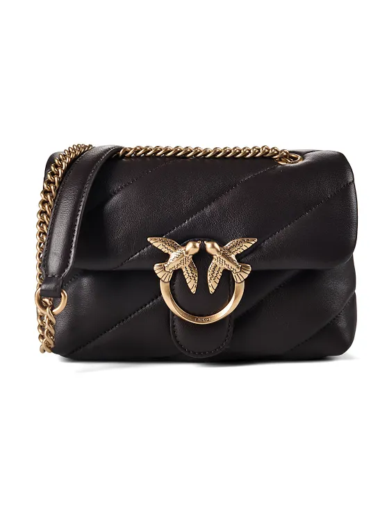PINKO Love Puff Crossbody-väska Läder 21 cm PINKO Love Puff Crossbody-väska Läder 21 cm