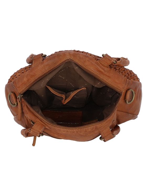 Greenland Nature Femi & Nine skuldertaske i læder 34 cm