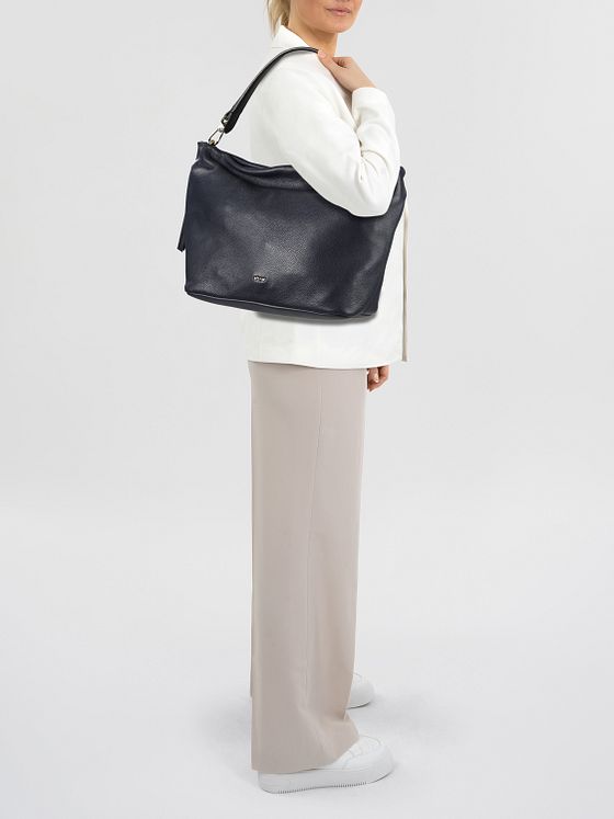 abro Ebony Taška přes rameno Kůže 38 cm