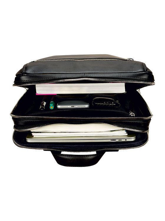 Leonhard Heyden Montreal Forretningsrygsæk Læder 44 cm Laptoprum