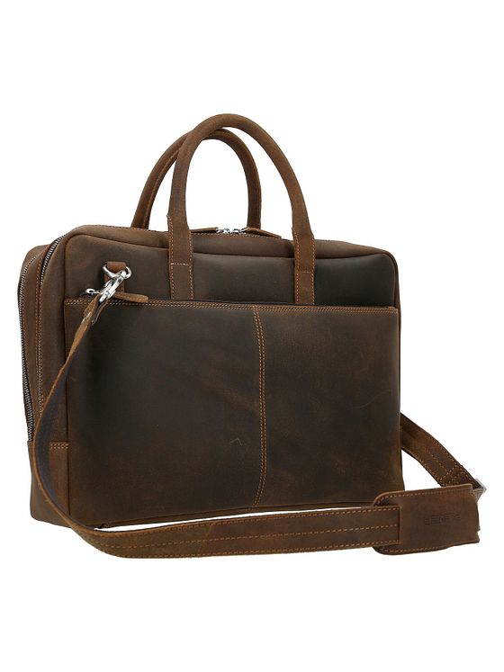 Plevier coventry Dokumenttaske Læder 41 cm Laptoprum