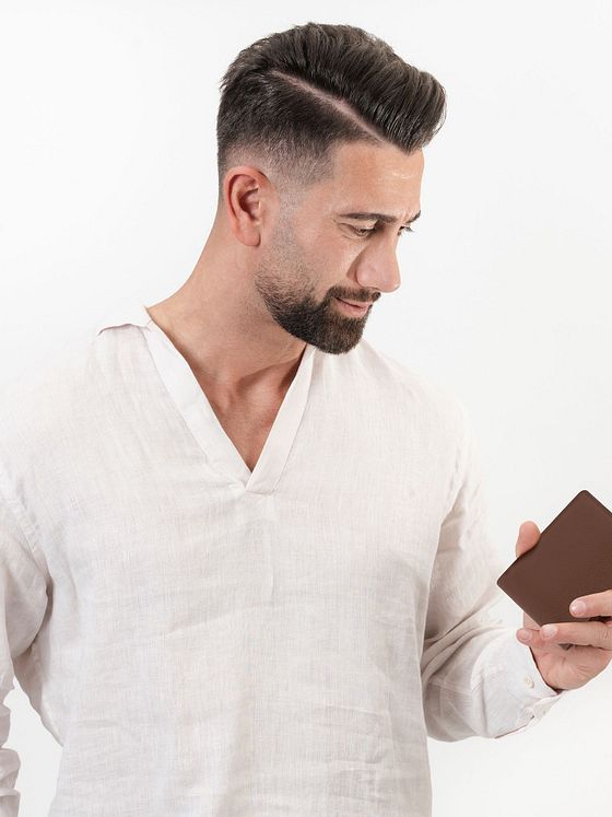 Redolz Leather Essentials QF lille pung RFID-læder 10,5 cm Redolz Leather Essentials QF lille pung RFID-læder 10,5 cm