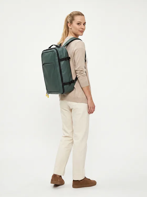 Mandarina Duck Eco Coated Business-ryggsäck 50 cm Laptopfack