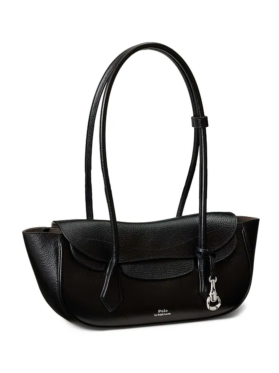 POLO RALPH LAUREN Polo ID Skuldertaske Læder 37 cm