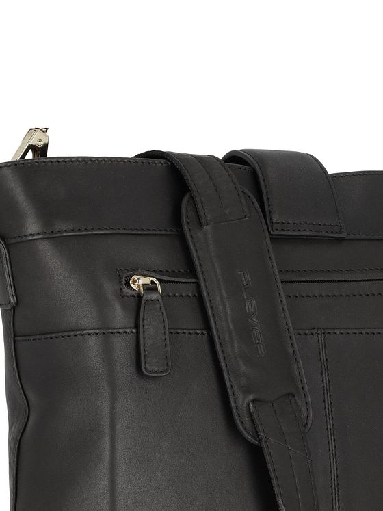 Plevier Bow Skuldertaske Læder 30 cm Laptoprum