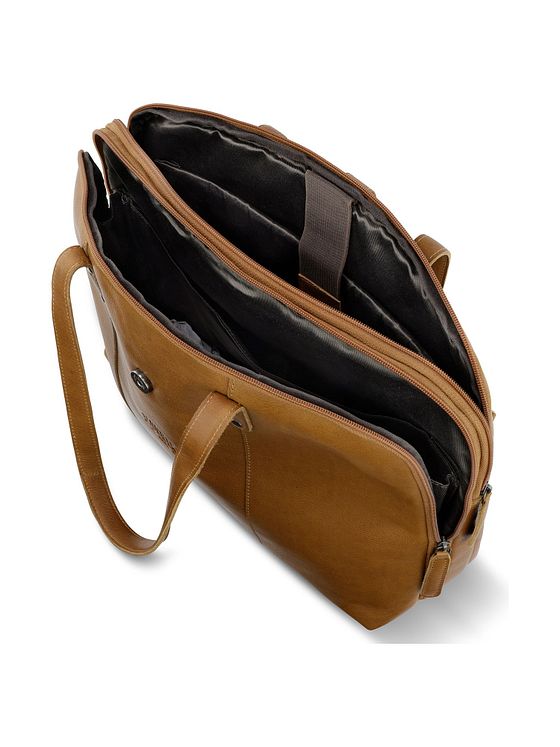 KLONDIKE 1896 Gold Charles Aktovka Kůže 37 cm Kapsa na notebook