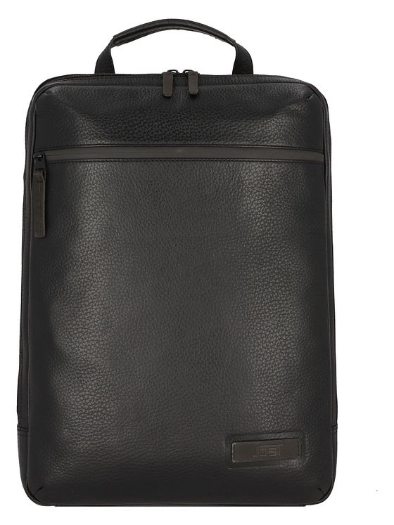 Jost Stockholm-rygsæk i læder med 46 cm rum til bærbar computer