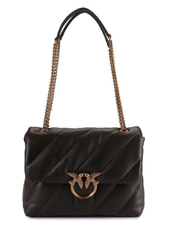 PINKO Love Puff Skuldertaske Læder 31 cm
