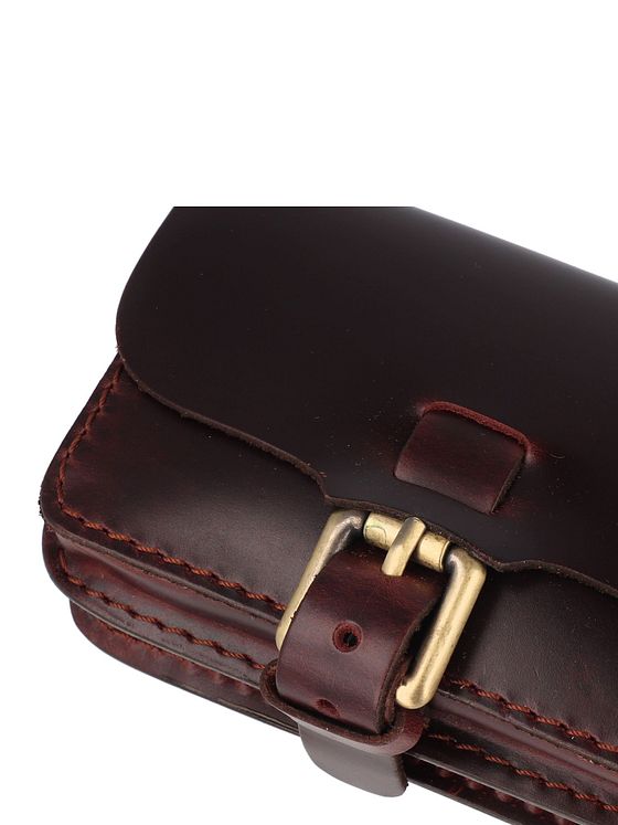 Mika Skuldertaske i læder 15 cm