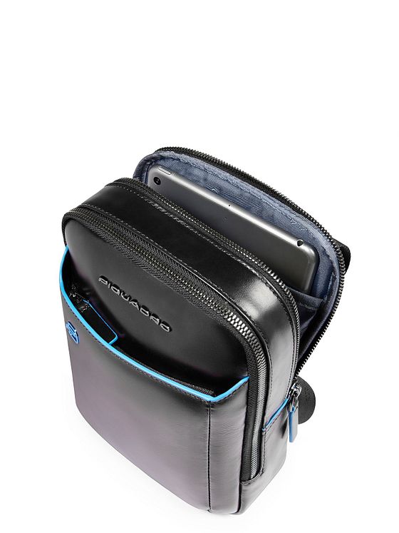 Piquadro Blue Square Mini Bag skuldertaske Læder 17 cm