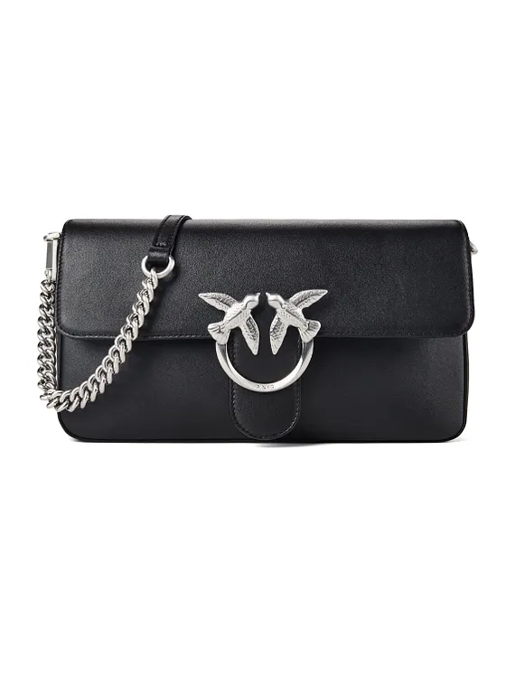 PINKO Love one Crossbody-väska Läder 27 cm PINKO Love one Crossbody-väska Läder 27 cm