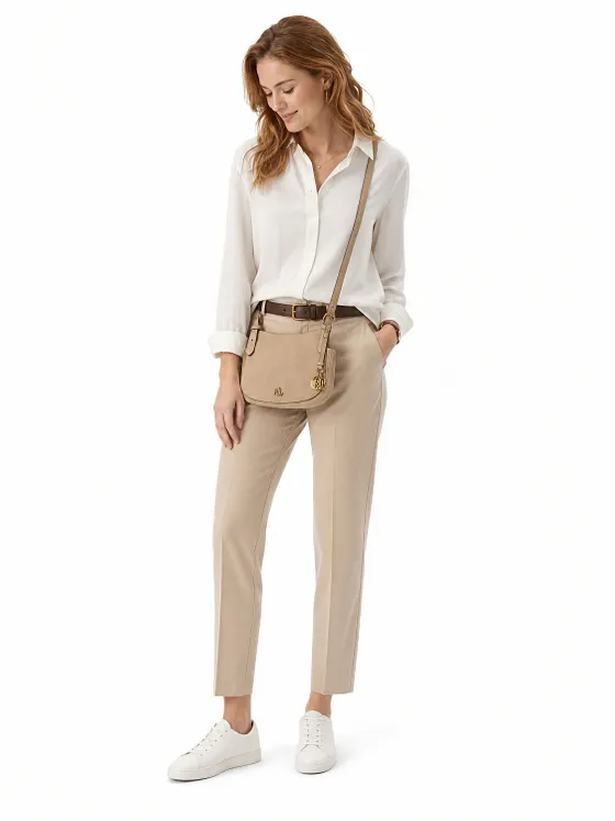 Lauren Ralph Lauren Marcy Bolsa de hombro Piel natural 21 cm Lauren Ralph Lauren Marcy Bolsa de hombro Piel natural 21 cm