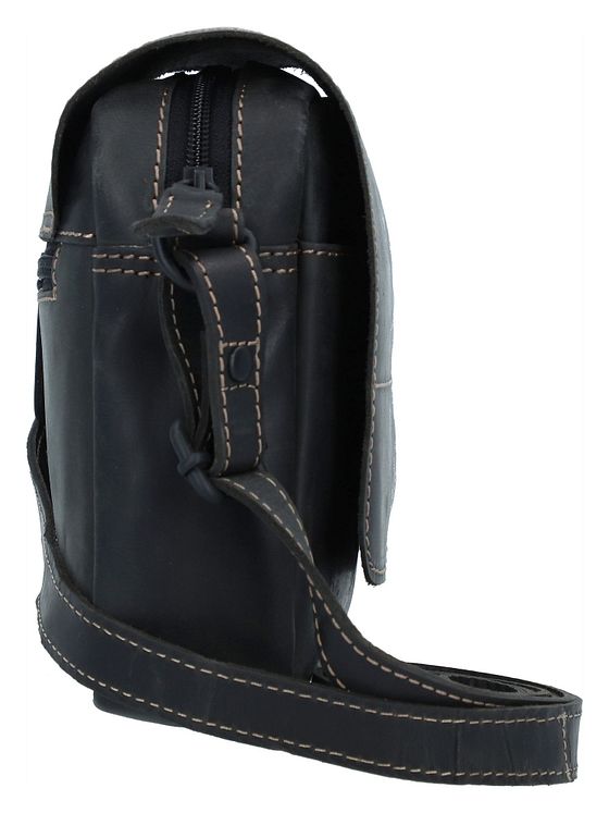 Jack Kinsky Baltimore 19 skuldertaske i læder 21 cm