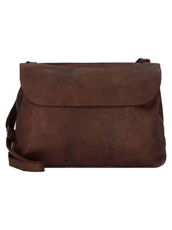 Harold's Submarine skuldertaske i læder 32 cm