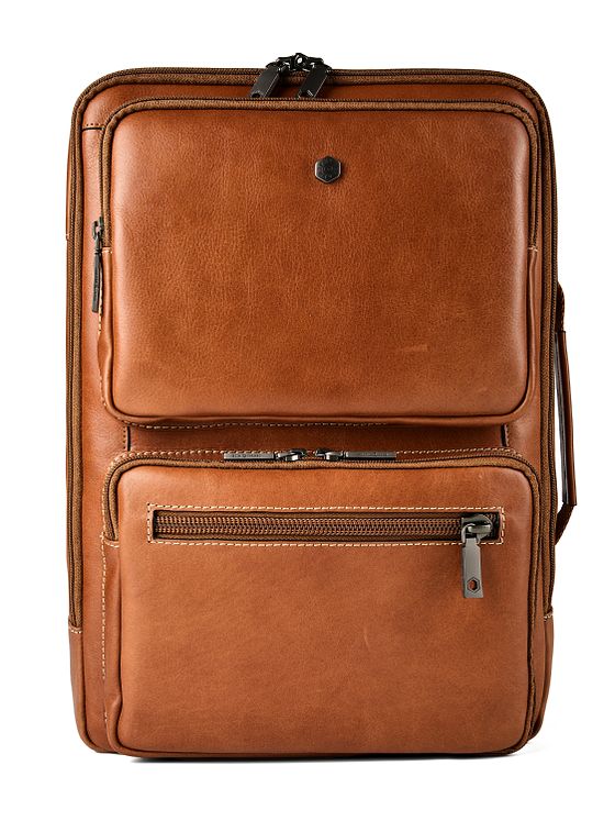 Jekyll & Hide Business batoh RFID ochrana Kůže 43 cm Kapsa na notebook